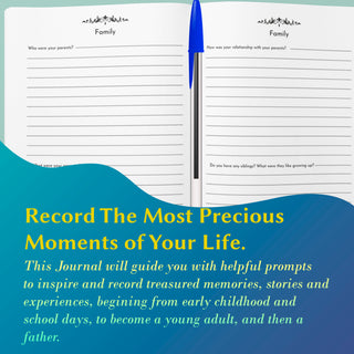 Dad, Tell Me Your Story: A Keepsake Journal