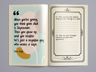 Dad, I Want to Hear Your Life Story: 101 Father's Guided & Keepsake Journal To Share His Life and His Love