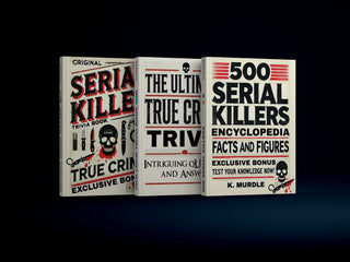 True Crime and Serial Killers Ultimate Bundle 3-in-1 Gifts For True Crime Lovers